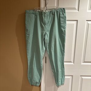 Polo Ralph Lauren Bedford Classic Fit Chino Jogger Pants Mens 40x30 Mint Green